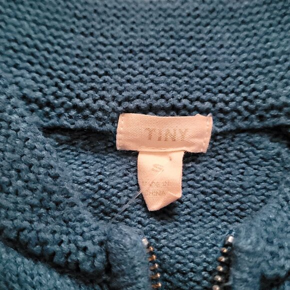 Anthropologie Tiny Horse Knit Zip Front Cardigan Womens S Western Equestrian - Picture 5 of 10